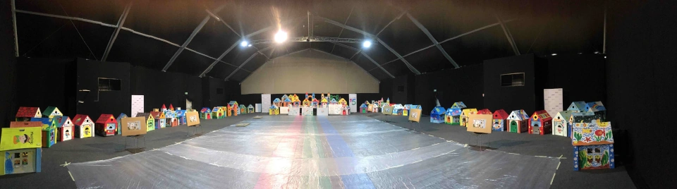 Villaggio del sorriso: l'opera al completo
